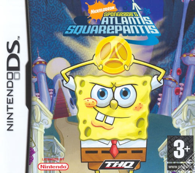 Spongebob Atlantis Squarepantis videogame di NDS