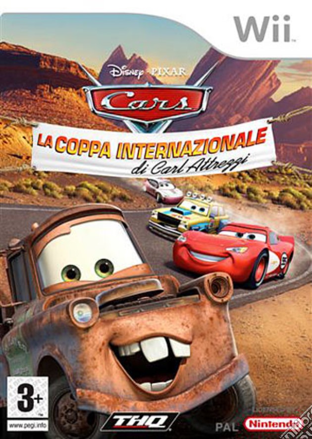 Cars 2 La Coppa Internazionale di Carl videogame di WII