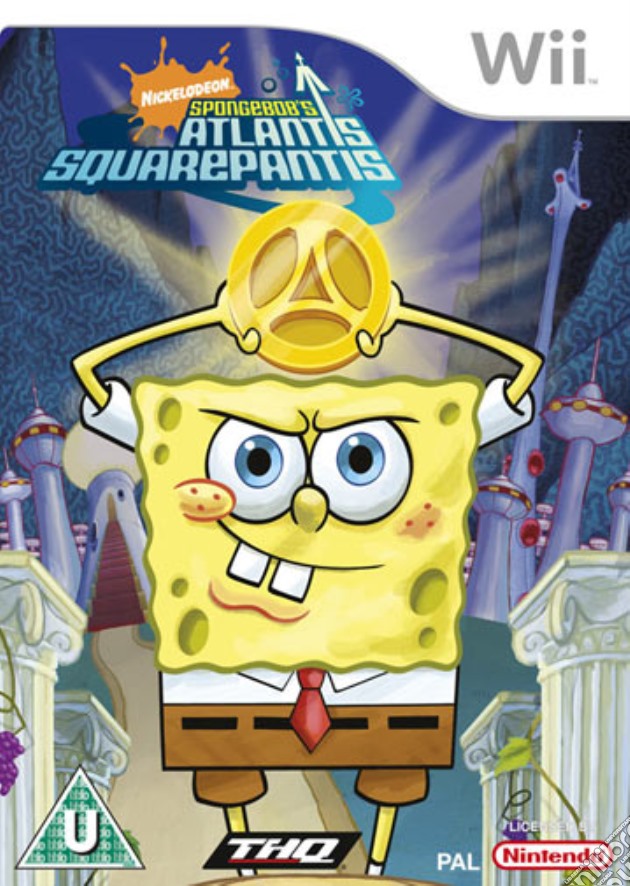 Spongebob Atlantis Squarepantis videogame di WII
