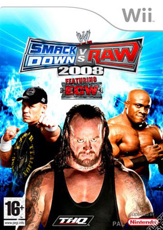 WWE Smackdown VS Raw 2008 videogame di WII