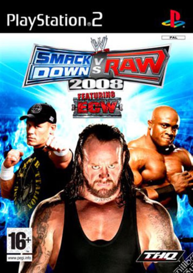 WWE Smackdown VS Raw 2008 videogame di PS2