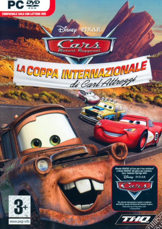 Cars 2 La Coppa Internazionale di Carl videogame di PC