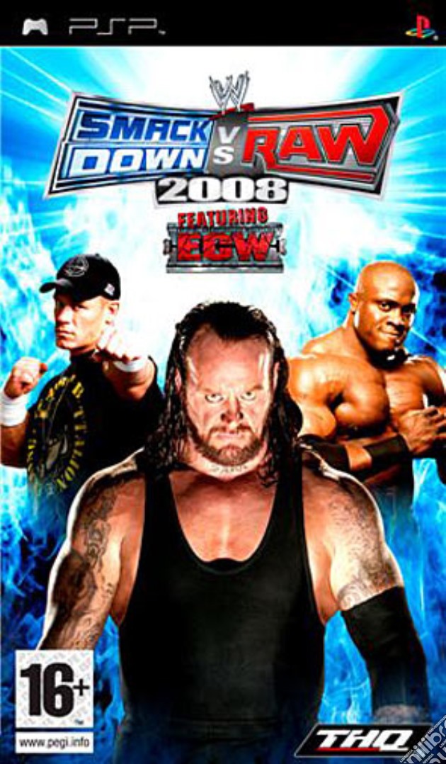 WWE Smackdown VS Raw 2008 videogame di PSP