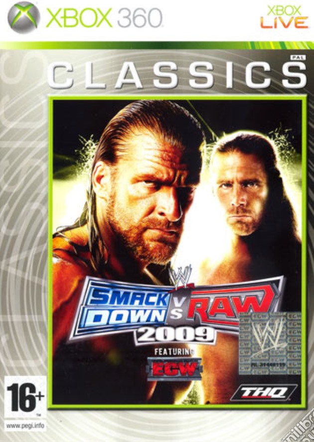WWE Smackdown VS Raw 2009 videogame di X360