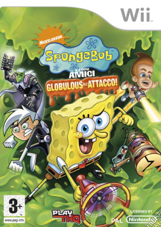 Spongebob & Amici: Globulous Attacca! videogame di WII