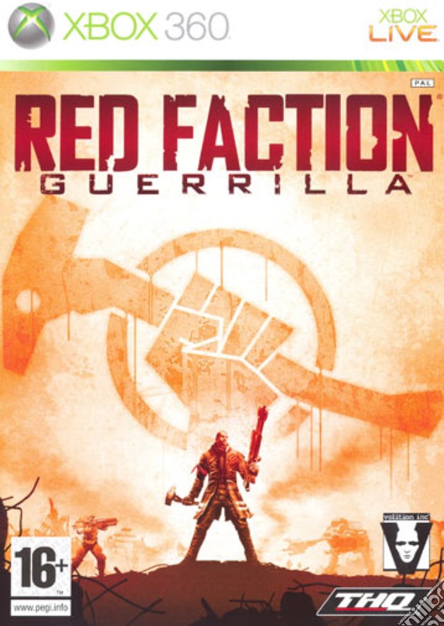 Red Faction: Guerrilla videogame di X360