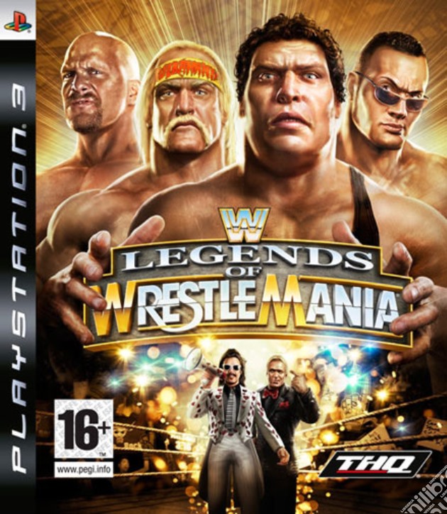 WWE Legends Of Wrestlemania videogame di PS3