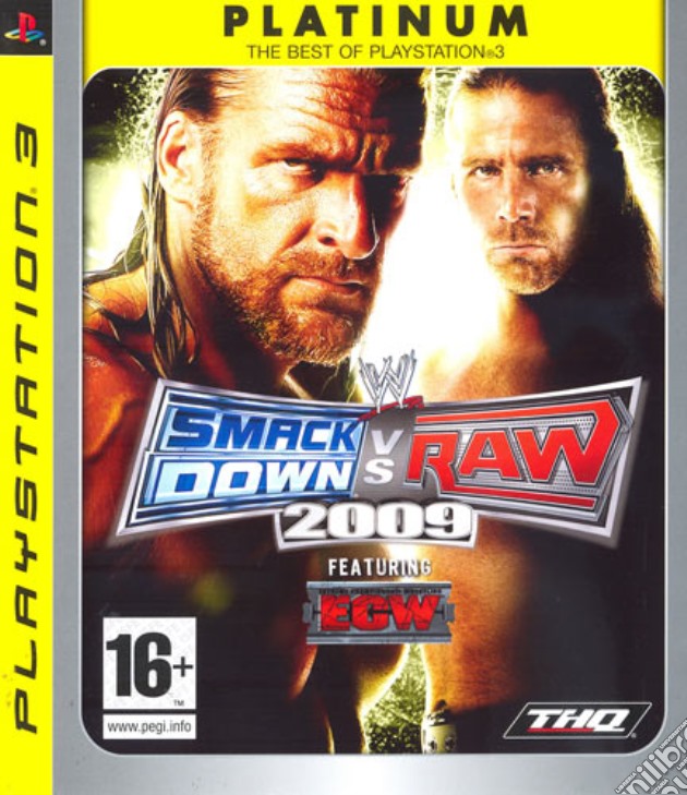 WWE Smackdown Vs Raw 2009 Platinum videogame di PS3