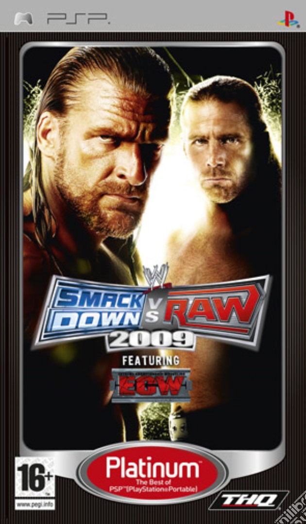 WWE Smackdown VS Raw 2009 PLT videogame di PSP