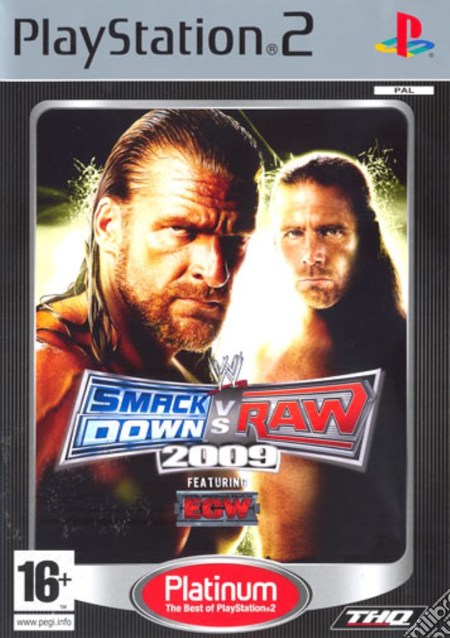 WWE Smackdown VS Raw 2009 PLT videogame di PS2
