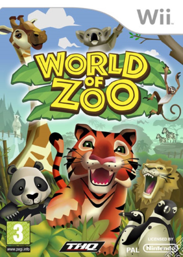 World Of Zoo videogame di WII