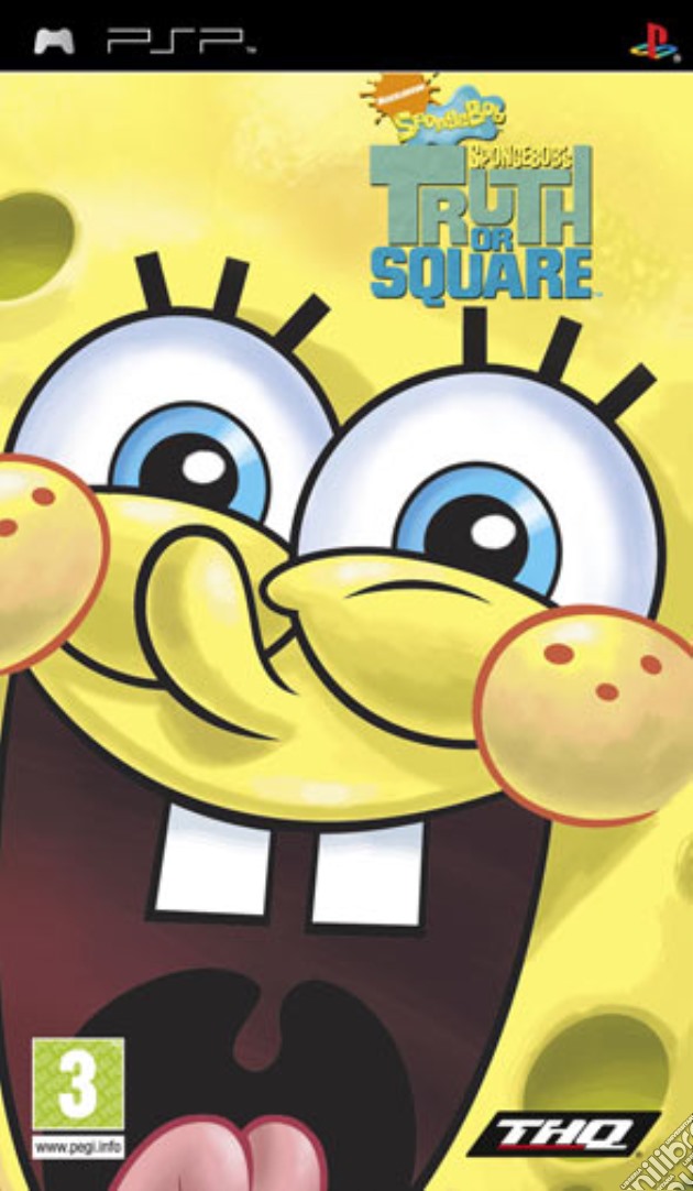 SpongeBob Truth Or Square videogame di PSP