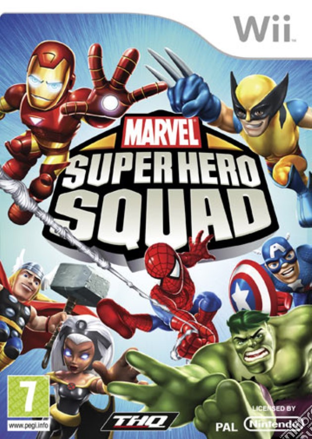 Super Hero Squad videogame di WII