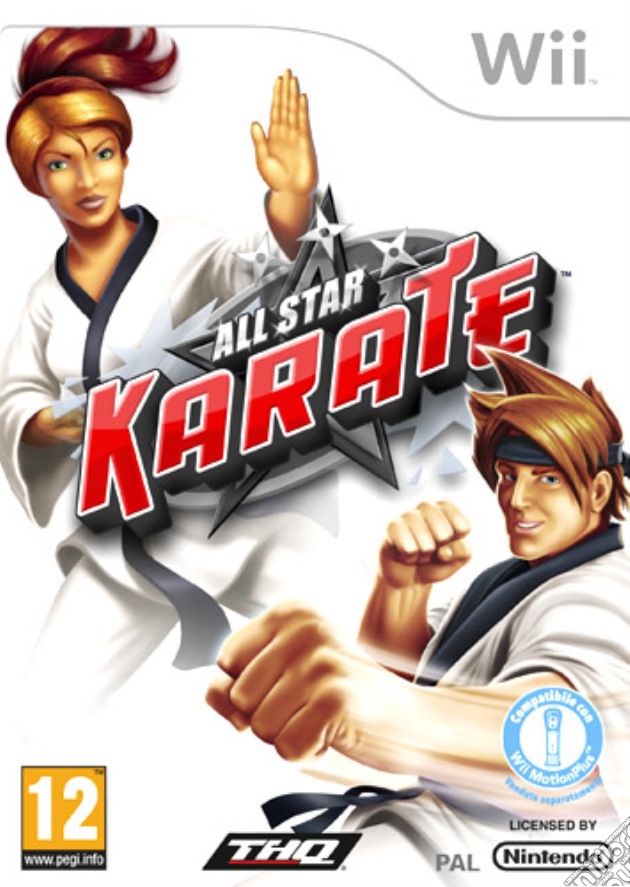 All Star Karate videogame di WII