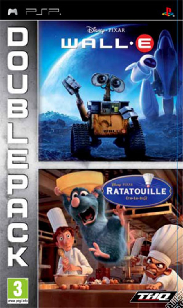 Ratatouille + Wall-E videogame di PSP