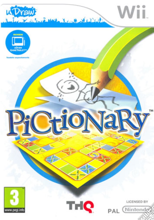 Pictionary - uDraw videogame di WII