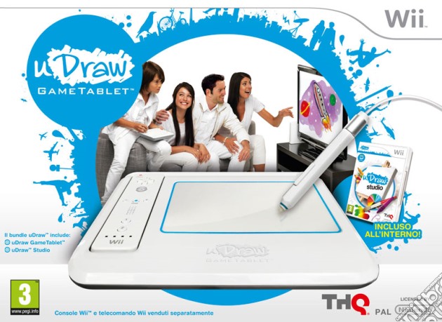 uDraw Studio Tablet videogame di WII