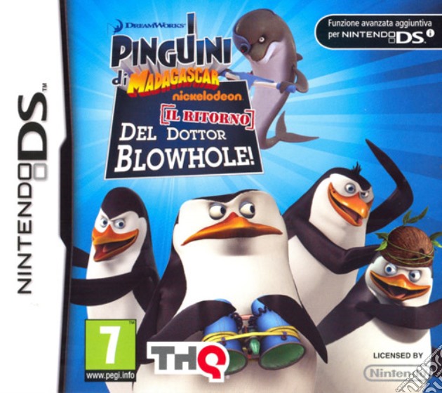 I Pinguini di Madagascar videogame di NDS