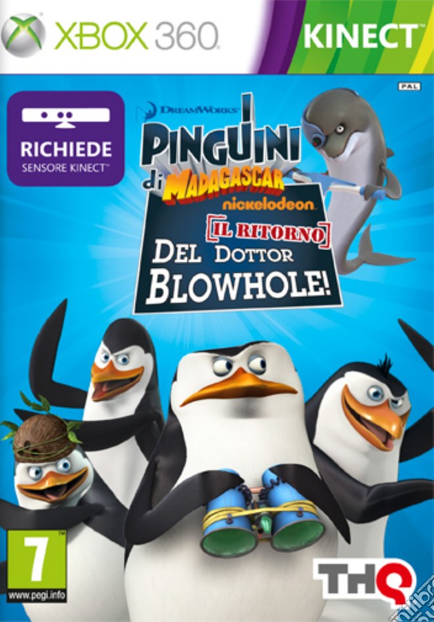I Pinguini di Madagascar videogame di X360