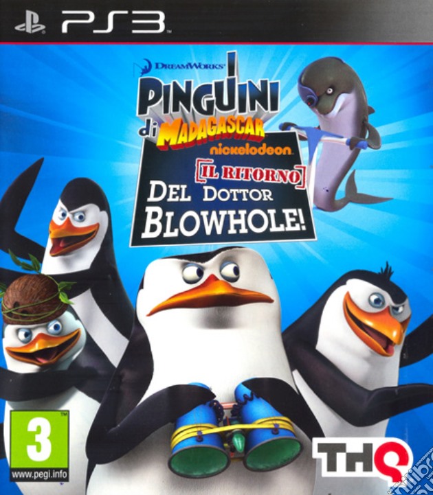I Pinguini di Madagascar videogame di PS3