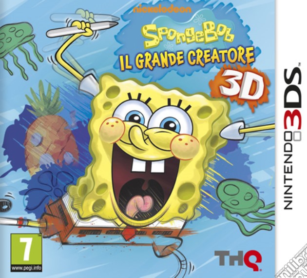 Spongebob: Il Grande Creatore videogame di 3DS