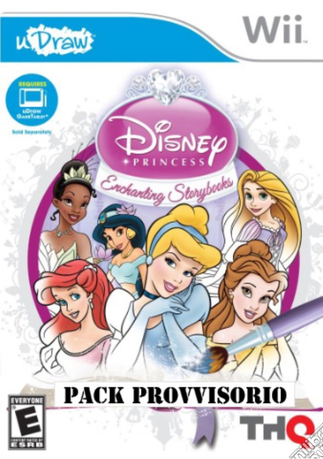 Disney Principes. Libri Incantati- uDraw videogame di WII