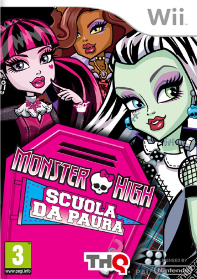 Monster High - Scuola da Paura! videogame di WII