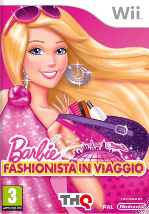 Barbie Fashionista in Viaggio videogame di WII