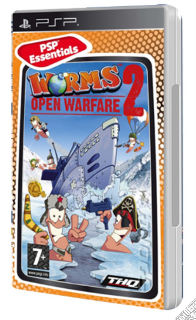 Essentials Worms 2 videogame di PSP