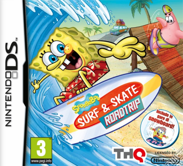 Spongebob Surf & Skate Road Trip videogame di NDS