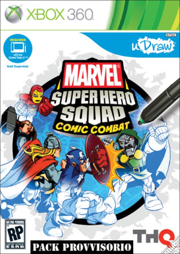 Marvel SHS Comic Combat - uDraw videogame di X360