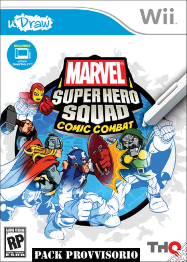 Marvel SHS Comic Combat - uDraw videogame di WII
