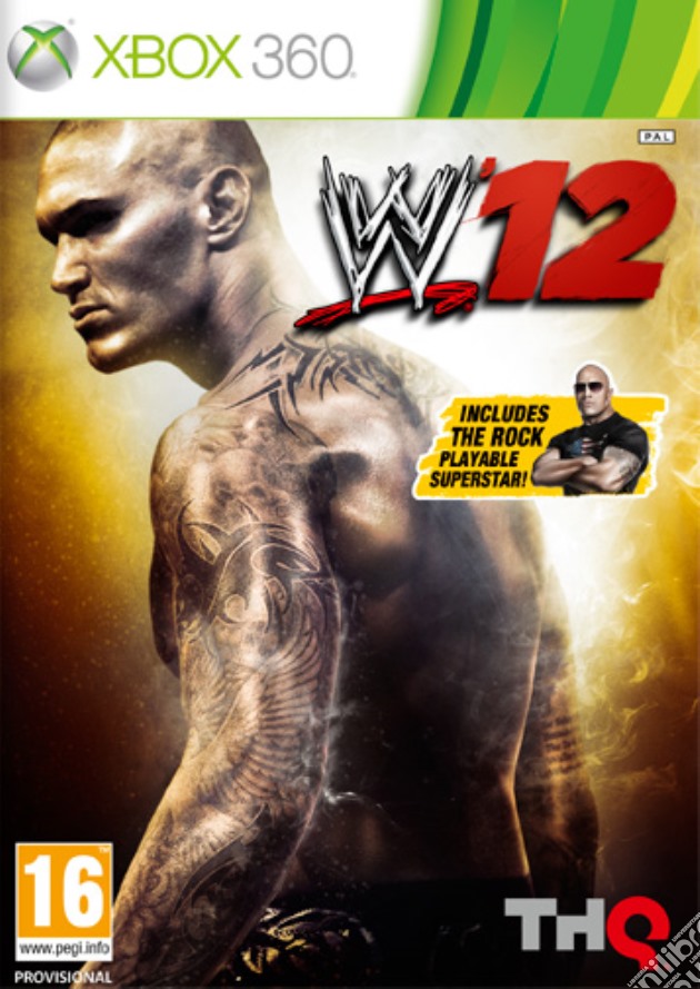 WWE Smackdown VS Raw 2012 preo videogame di X360