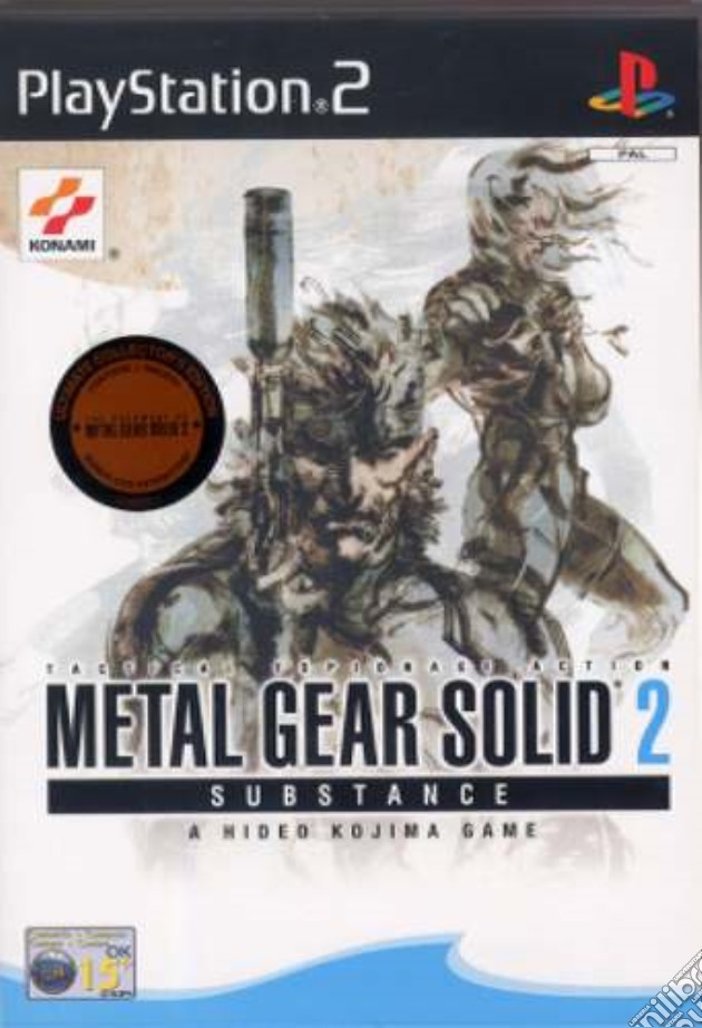 Metal Gear Solid 2: Substances videogame di PS2