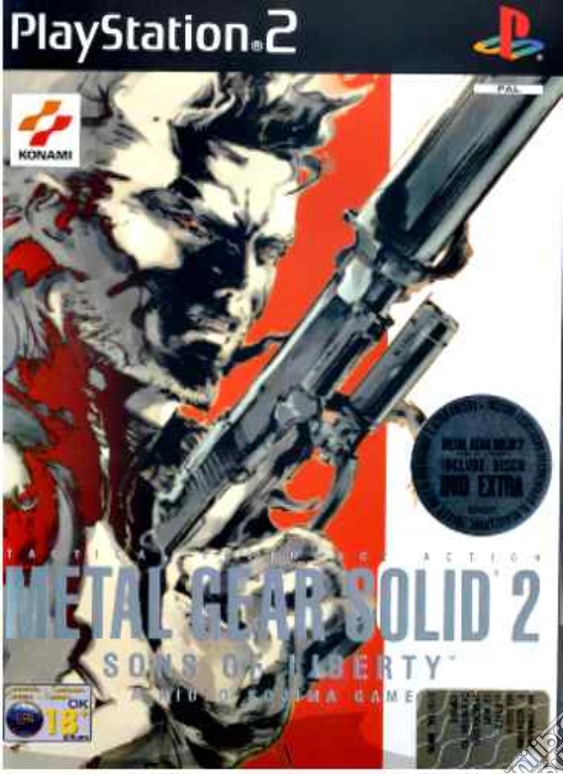 Metal Gear Solid 2 videogame di PS2