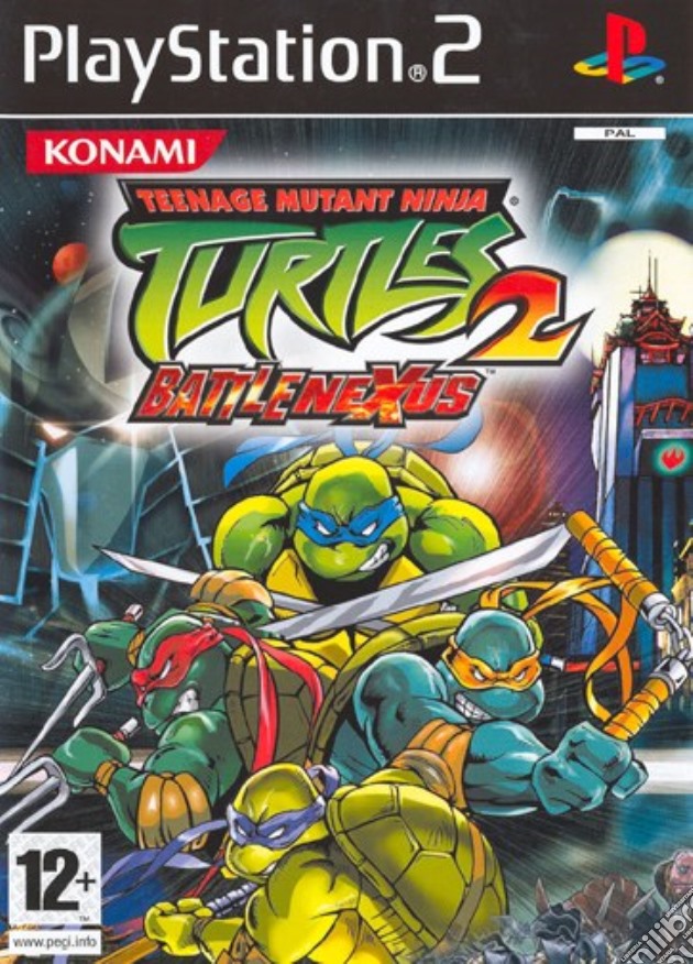Teenage Mutant Ninja Turtles 2 videogame di PS2
