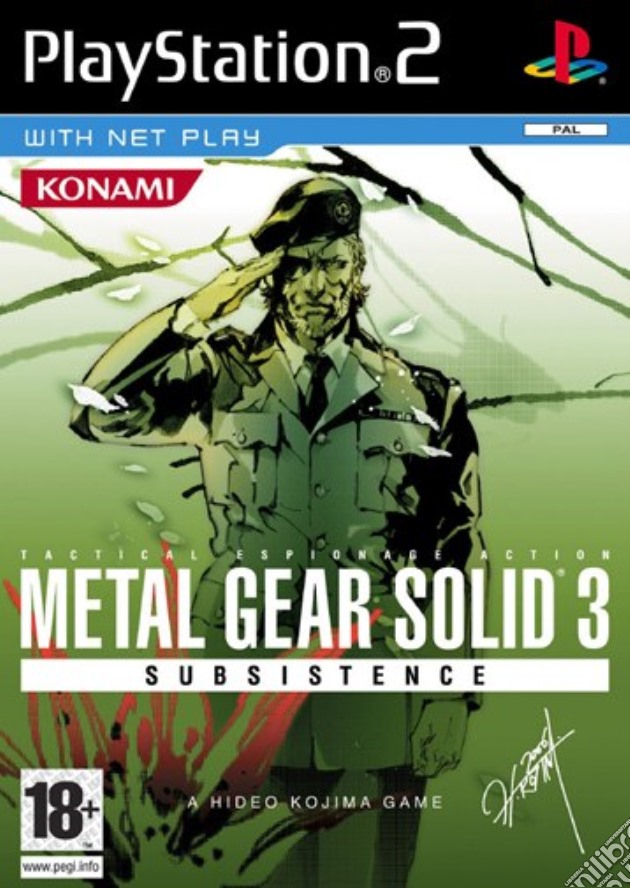 Metal Gear Solid 3: Subsistence videogame di PS2