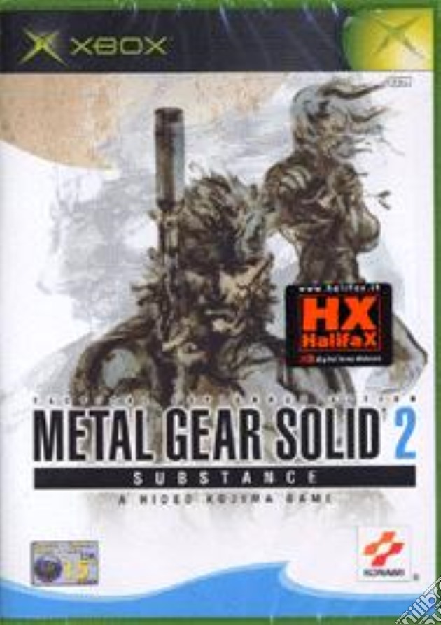 Metal Gear Solid 2 Substance videogame di XBOX
