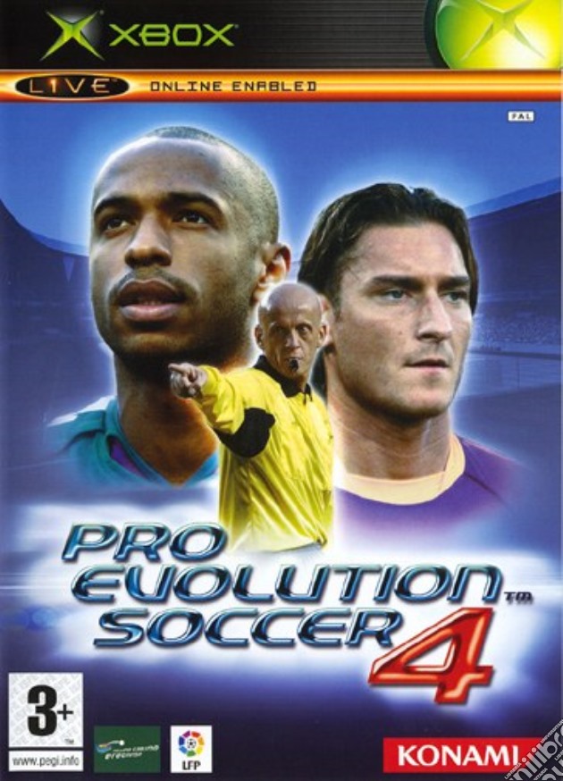 Pro Evolution Soccer 4 videogame di XBOX