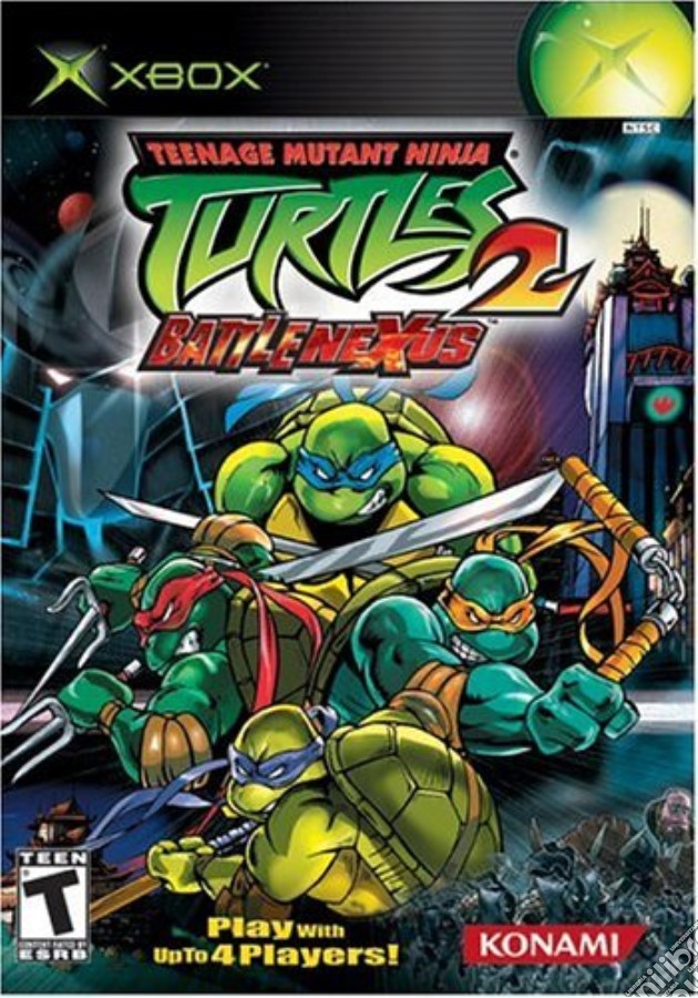 Teenage Mutant Ninja Turtles 2 videogame di XBOX