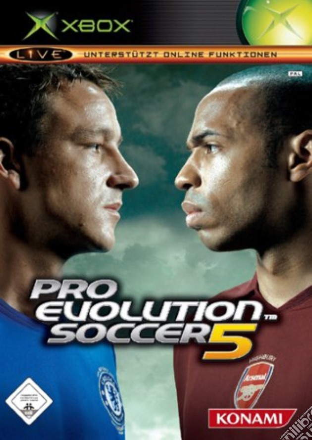 Pro Evolution Soccer 5 videogame di XBOX