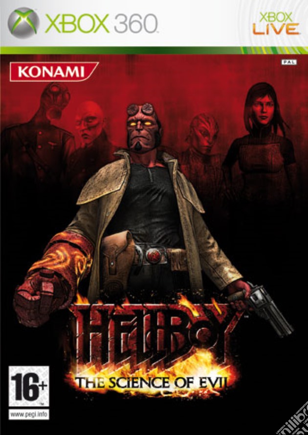 Hellboy videogame di X360