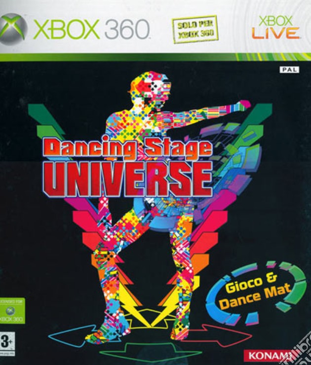 Dancing Stage Universe + Tappetino videogame di X360