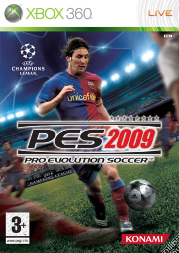 Pro Evolution Soccer 2009 videogame di X360