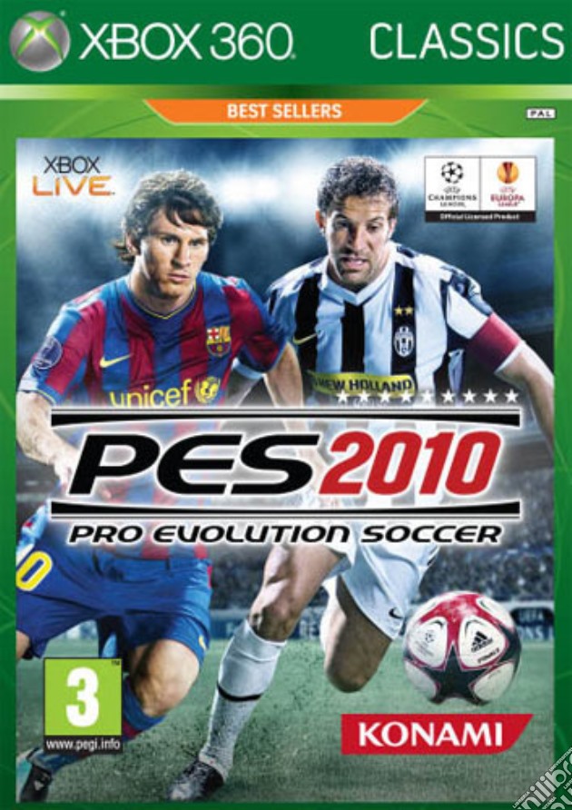 Pro Evolution Soccer 2010 Classic videogame di XCLS