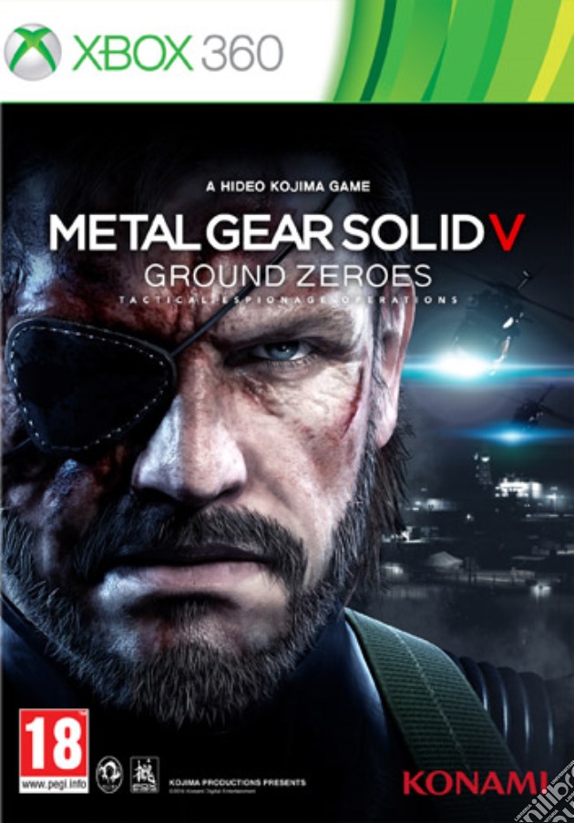 Metal Gear Solid V: Ground Zeroes videogame di X360