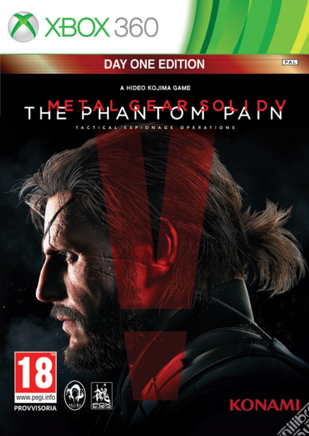 Metal Gear Solid V The Phantom Pain D1 videogame di X360