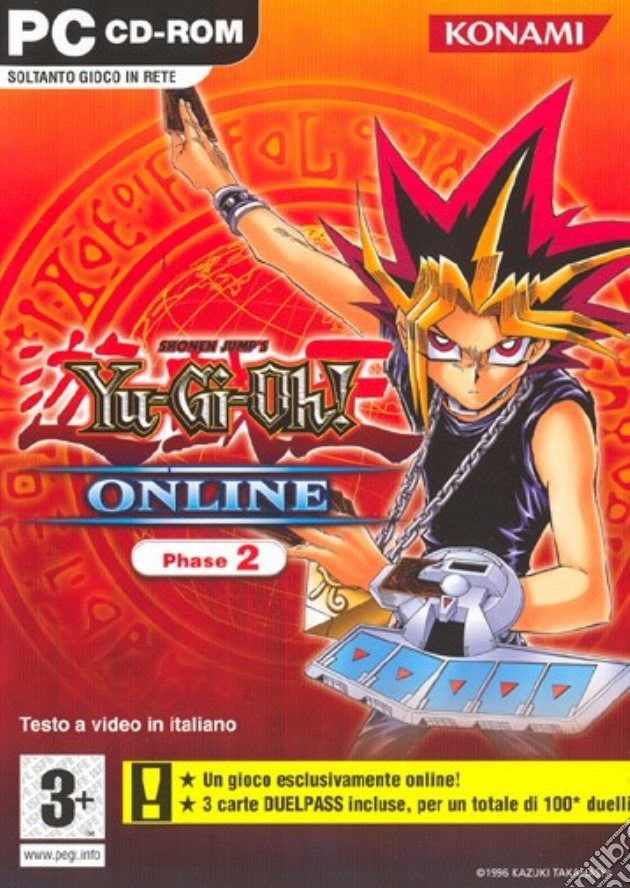 Yu-Gi-Oh! Online cd + 3 Dual Pass videogame di PC