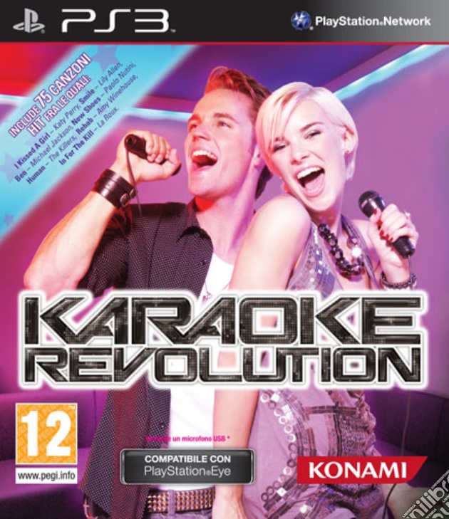 Karaoke Revolution videogame di PS3