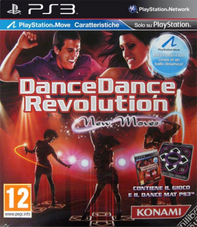 Dance Dance Revolution New Moves + Mat videogame di PS3